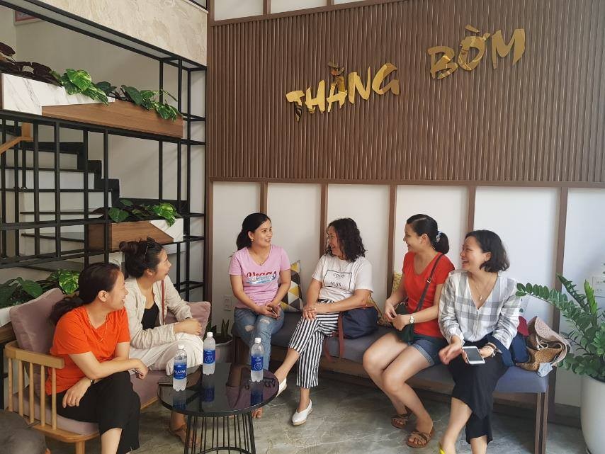 Đoàn làm việc với hộ kinh doanh Homestay tại Đà Nẵng